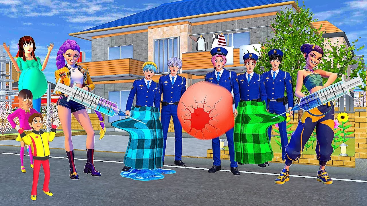 YUTA MIO PANIC! SAJA BOYS ROMANCE PREGNANT LARGELY CIRCUMCISED RUMI DEMON HUNTERS | SAKURA SCHOOL...