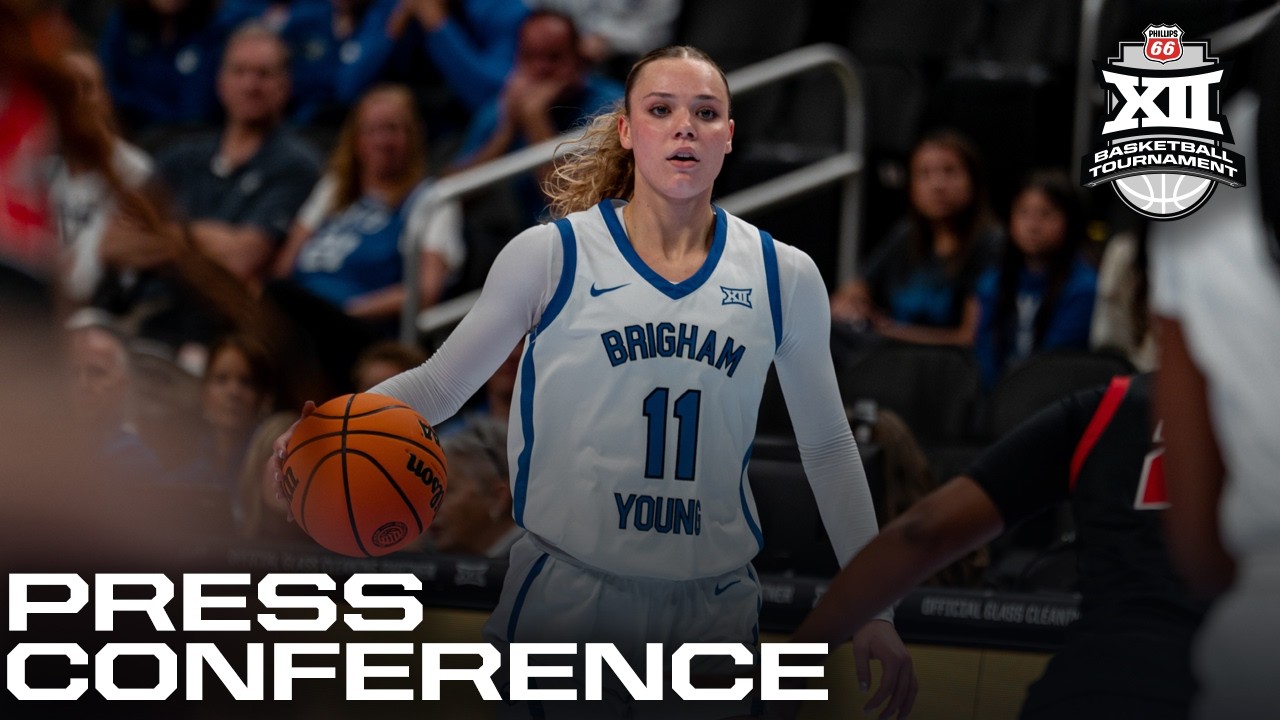 Houston vs. BYU Press Conference | 2026 Phillips 66 Big 12 Women’s Basketball Tournament