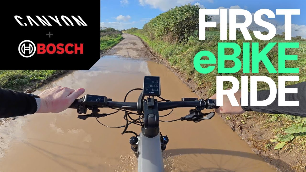 First ride on a Canyon eBike