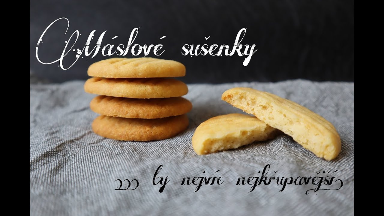 Domácí křupavé máslové sušenky s parmezánem | Bez vajec | Dvě v troubě | CZ/SK HD recipe