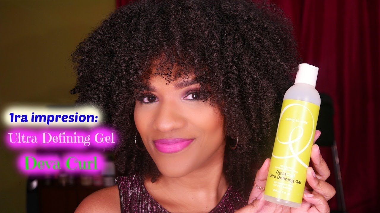 1ra  impresión: Deva Curl Ultra Defining Gel