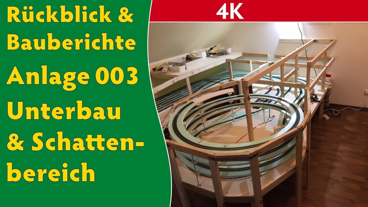 4K - Baubericht Anlage 003 - Unterbau und Schattenbereich