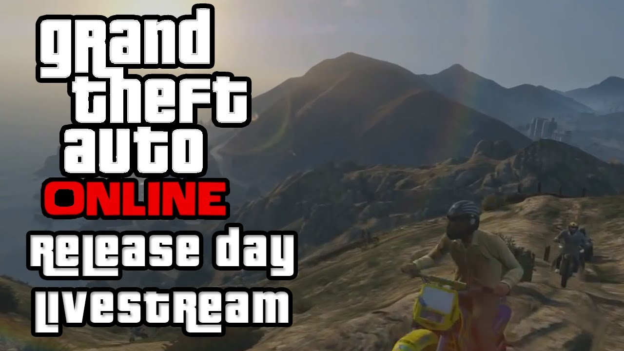 GTA Online Release Day Livestream! Free Roam & Introduction