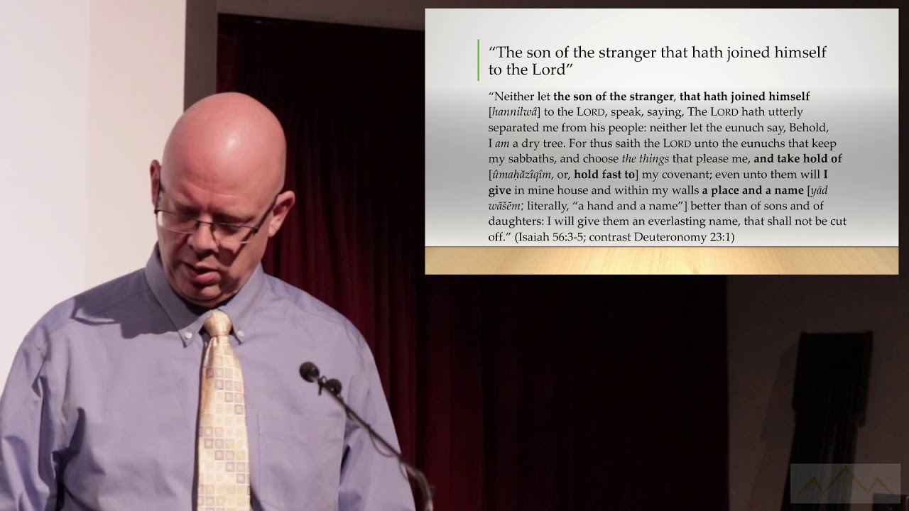 Matthew Bowen: &ldquo;They Shall Be Joined unto Thee&rdquo;