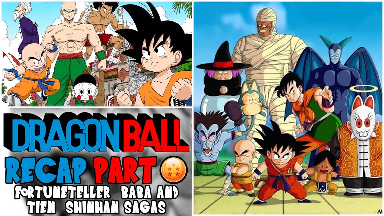 Dragon Ball - FORTUNETELLER BABA & TIEN SHINHAN SAGA Recap! | History of Dragon Ball