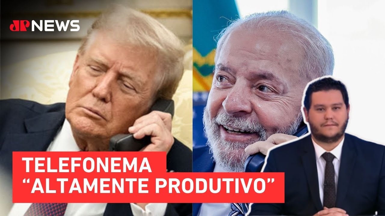 Lula e Trump discutem combate ao crime organizado em ligação; Mano Ferreira comenta