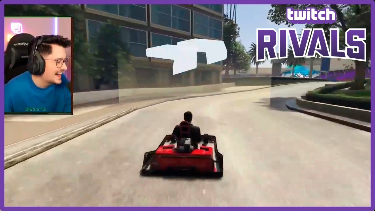 🏁EL VERDADERO WINNER POV - TWITCH RIVALS GTA CARRERAS  DKT3🏁| PREMIOS 100 000$ | Día 2