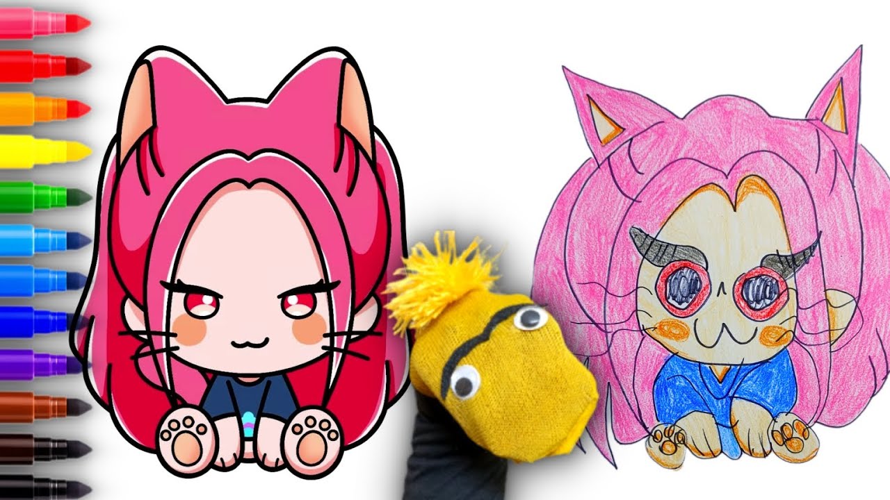 How to Draw Cute Mira Kitty Easy | KPop Demon Hunters | Step by Step Cute Tutorial