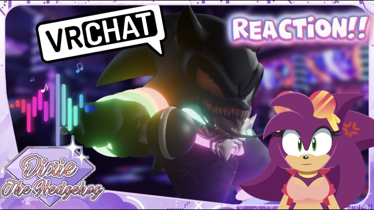 Dixie Reacts to WEREHOG VENOM'S PARTY NIGHT! IN VR CHAT!