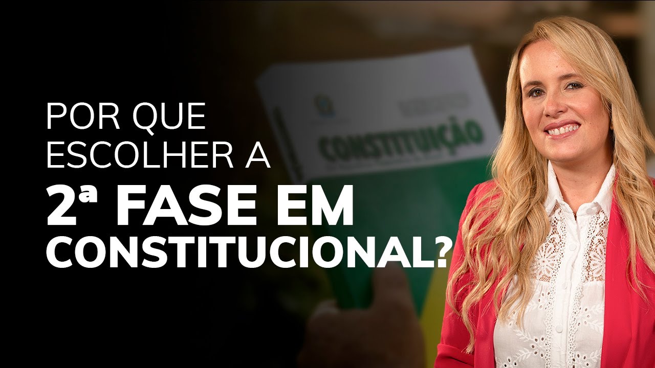 Por que escolher Direito Constitucional na 2ª Fase da OAB? | Flavia Bahia