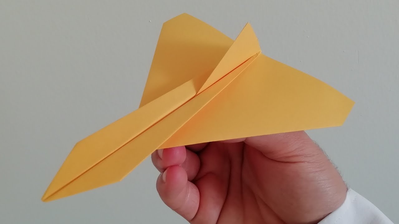 Yeni Model Origami Uçak Yapımı