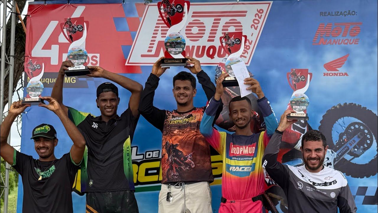 NACIONAL AMADOR DA 1º ETAPA COPA BRASIL DE SUPERCROSS NANUQUE-MG DIA 15/03/2026