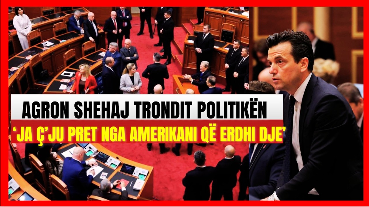Agron Shehaj trondit politikën: Ja ç'ju pret nga amerikani që erdhi dje, ta dini mirë se..