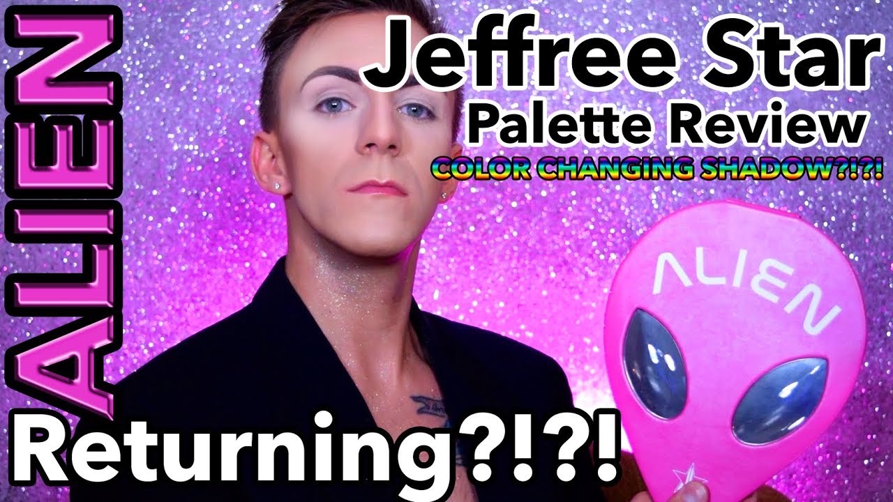 JEFFREE STAR ALIEN Palette Review + Try On (Two Looks!)