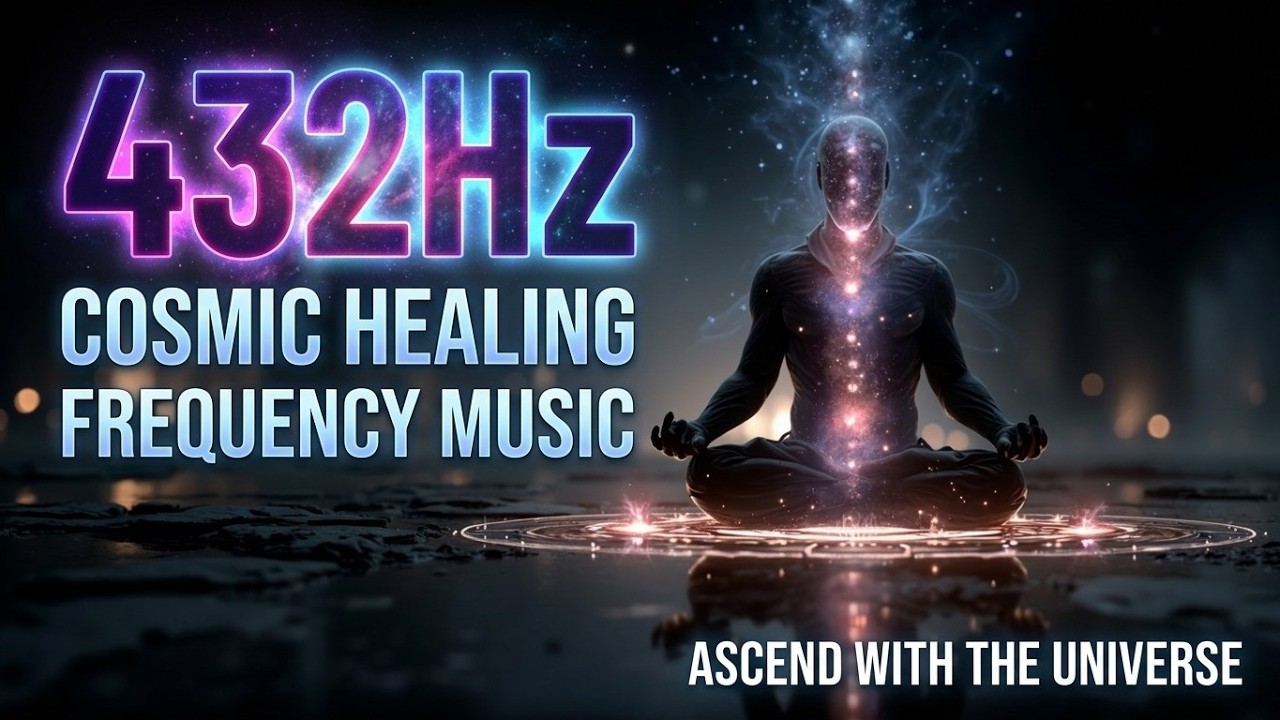 432hz Healing Frequency | Whole Body Healing and Spiritual Healing Alpha Waves Meditation