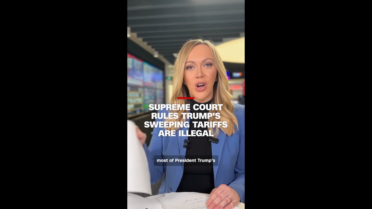 Supreme Court rules Trump&rsquo;s sweeping tariffs are illegal