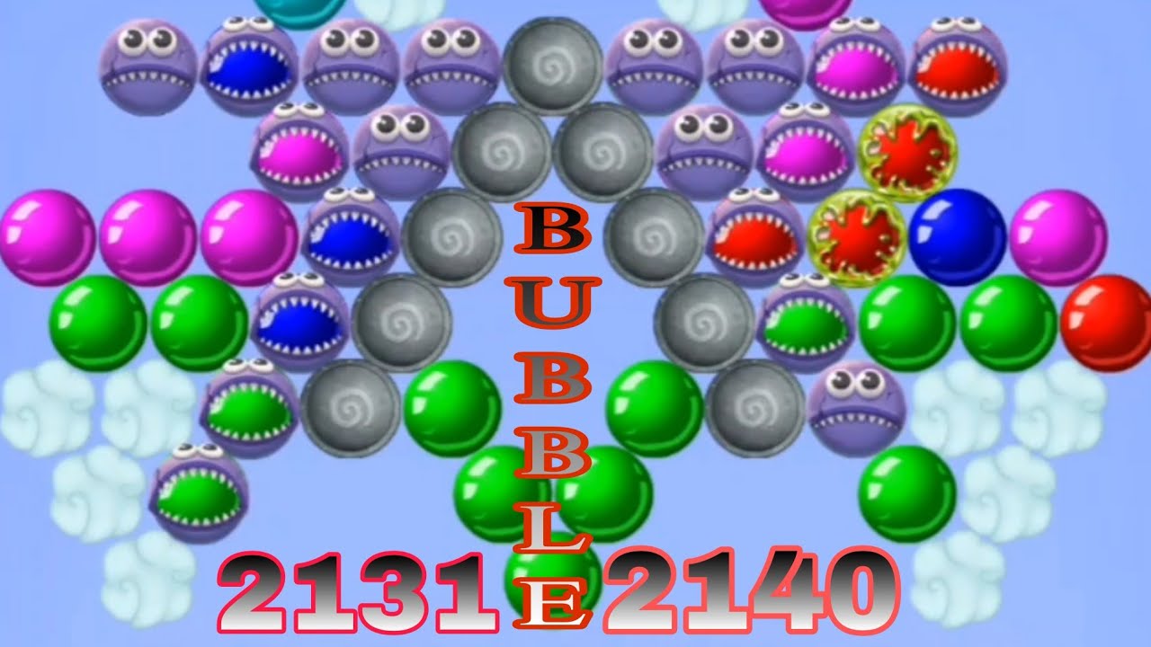 Bubble Shooter Levels 2131 To 2140 Completed All Levels. Bubble Shooter Gameplay 