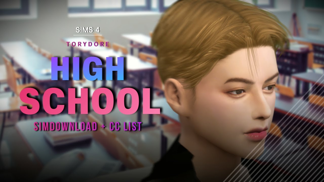 The Sims 4 | Create a male sim | CC list & Sim download | second male lead