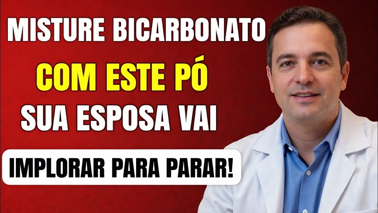 NUNCA use Bicarbonato de Sódio sozinho! Misture com ESTE pó para um efeito vascular explosivo!|