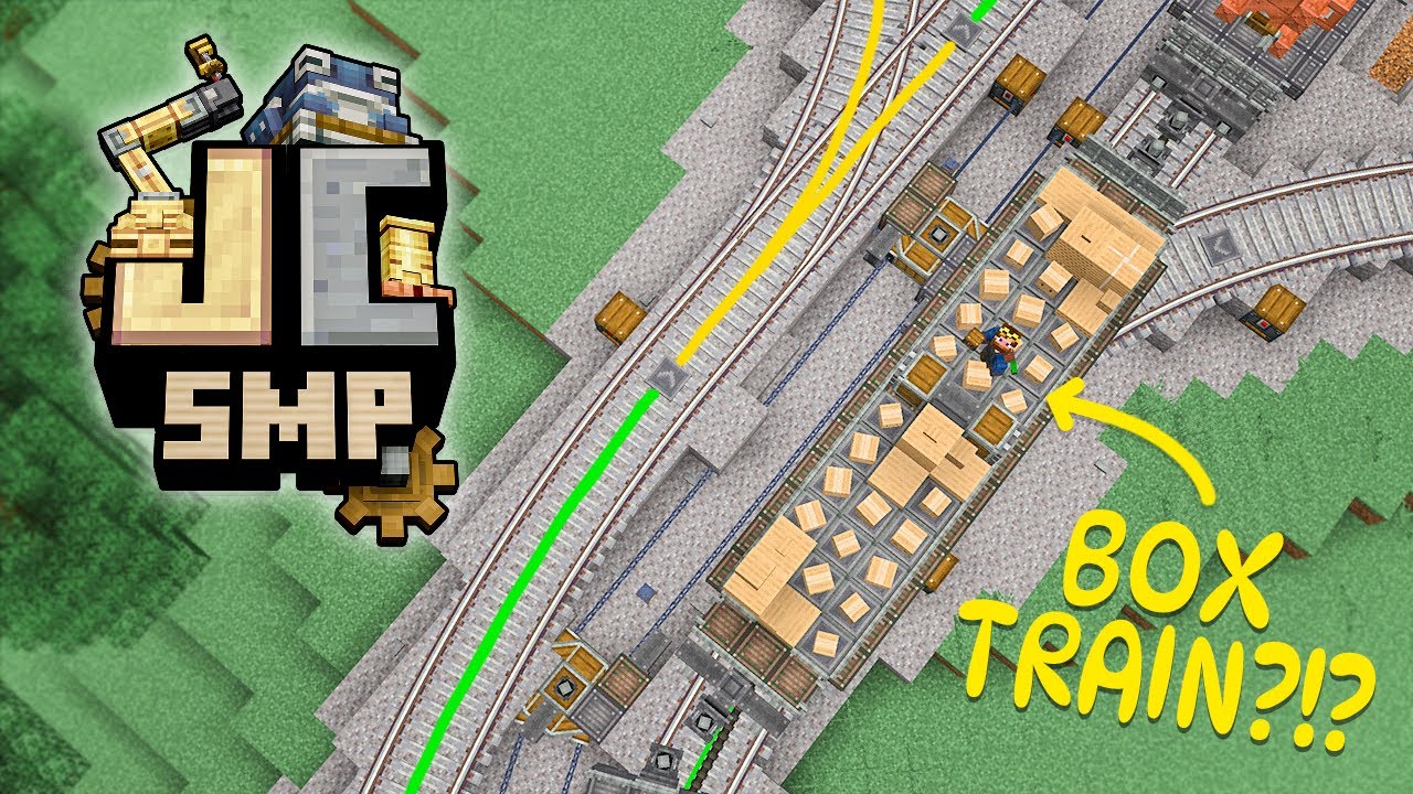 Just Create SMP EP34 Chocolate Factory Logistics with Trains and Signal System