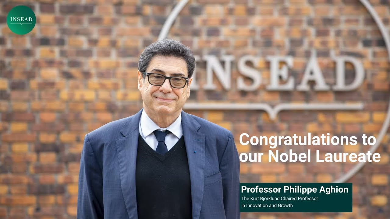 Celebrating Nobel Laureate Professor Philippe Aghion