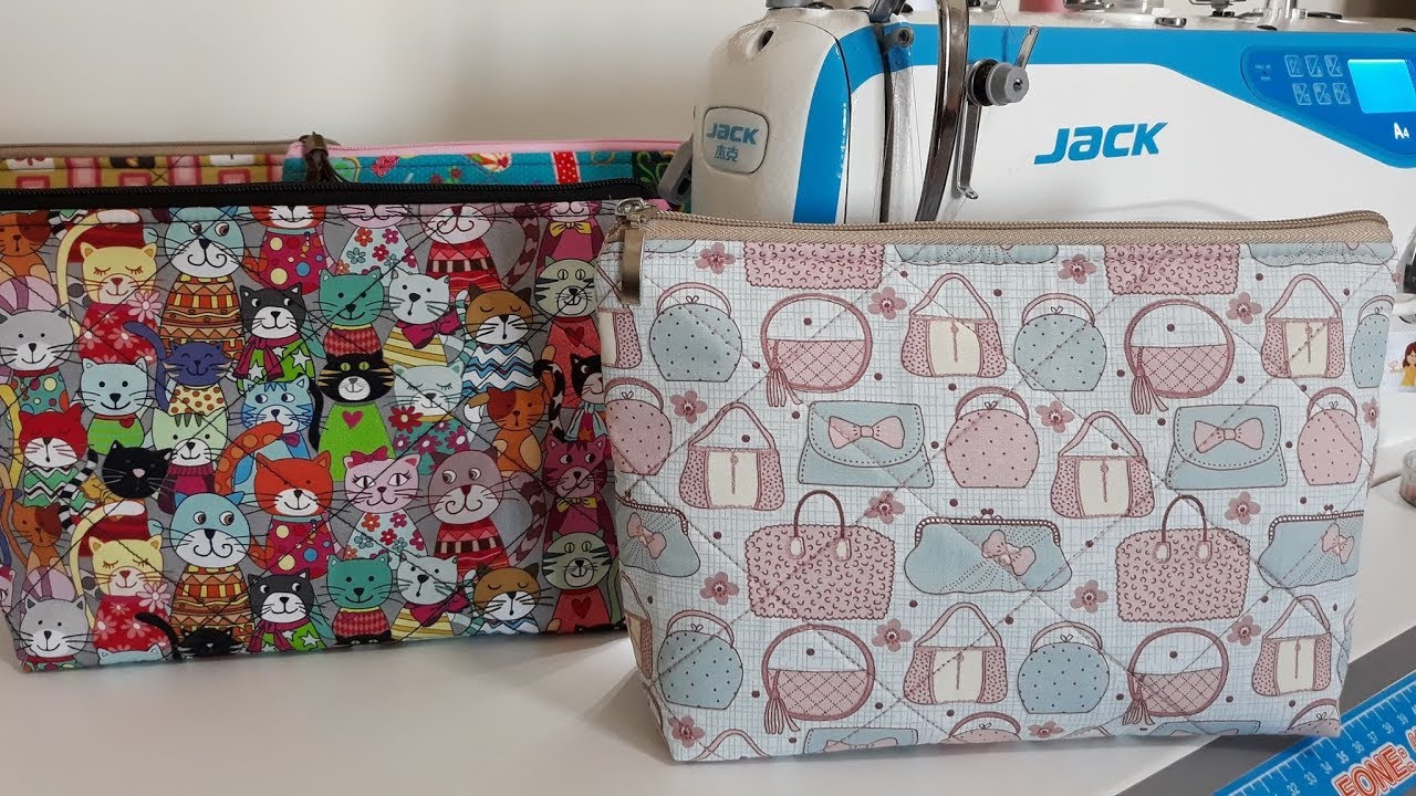 Necessaire rápida e fácil de fazer.