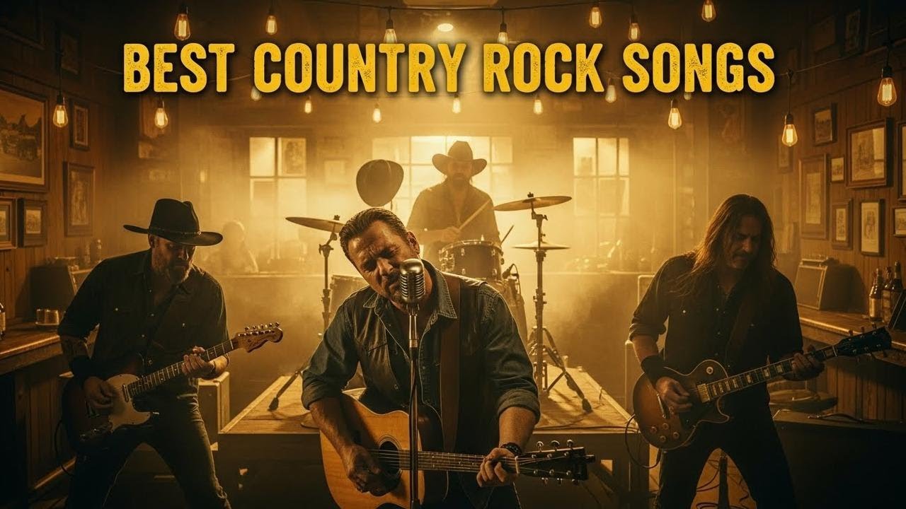 Country Rock Freedom Playlist 2026 🎸 Open Roads & Honest Lyrics | CCR