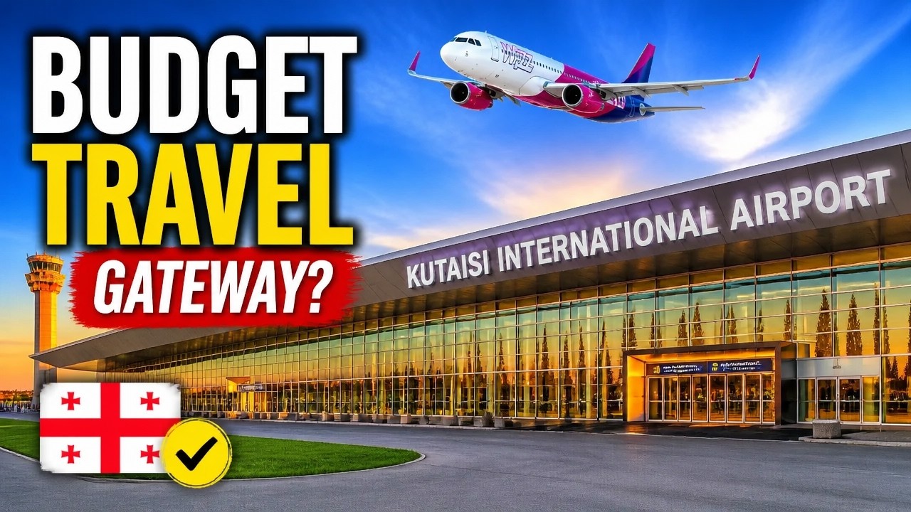 Exploring Kutaisi International Airport 🇬🇪 Your Gateway to Georgia! ✈️ #zeeskha