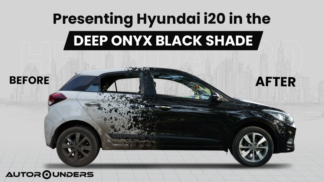 Hyundai i20 interior customised in Sporty Black theme | Rajkot to Mumbai