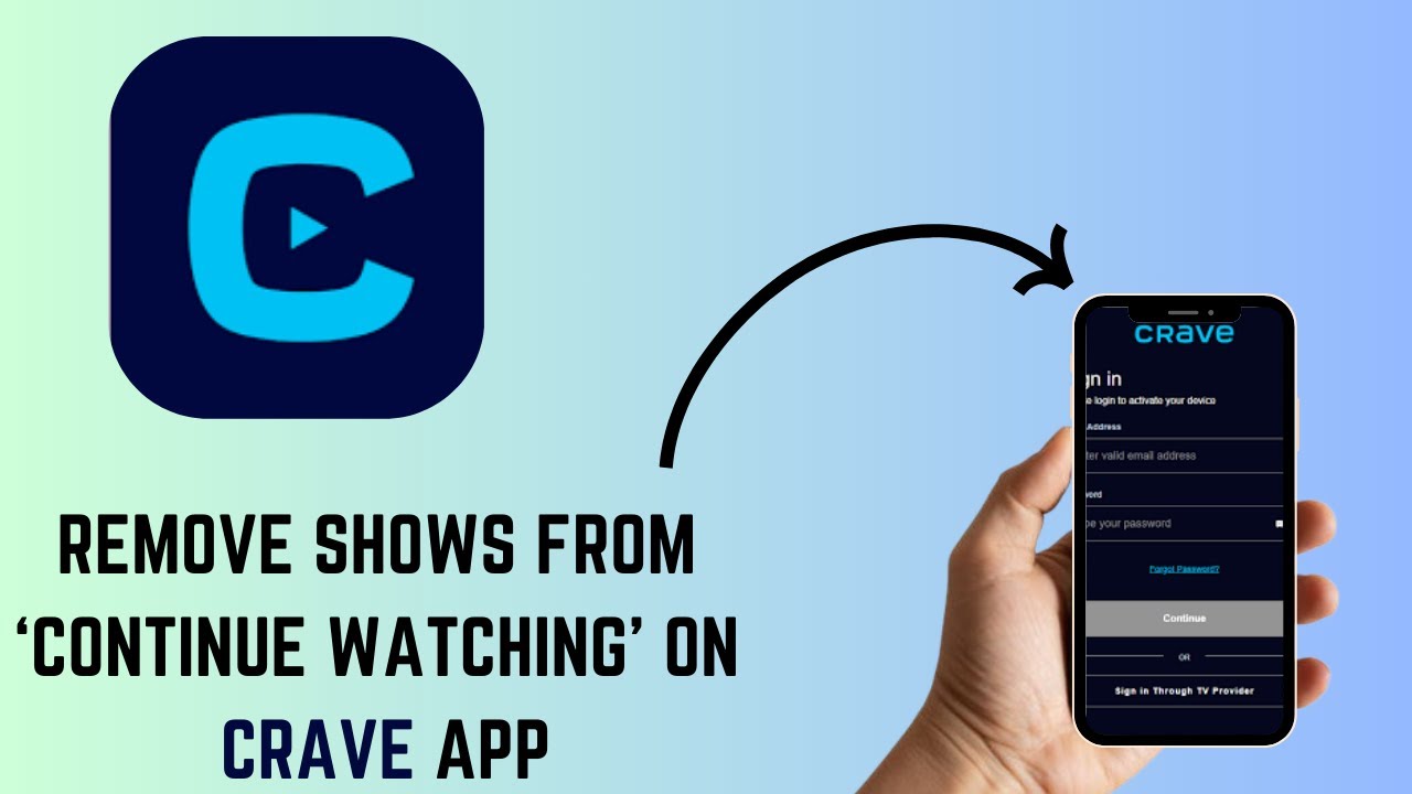 How to Remove Shows from 'Continue Watching' on Crave &ndash; Quick Guide