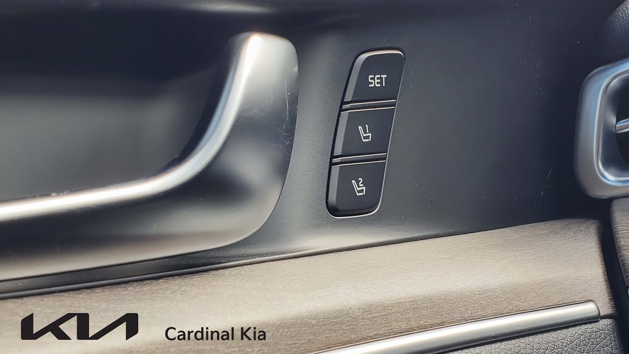 CK - 2022 Kia K5 - How To Use Your Driver Memory Seat!