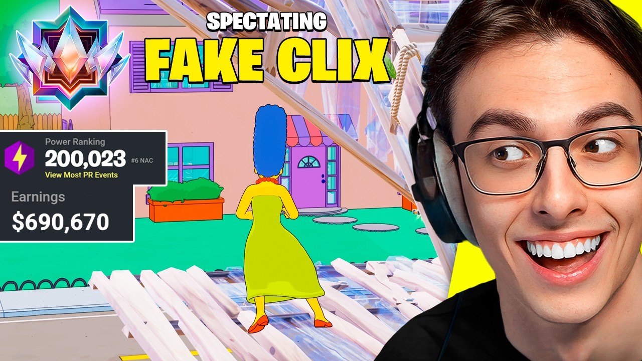 Я раскрыл заработки ПРО-игроков в Fortnite Simpsons...
