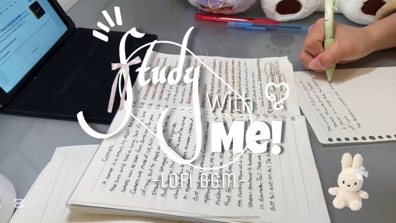 1 HOUR STUDY SESSION | Lofi bgm!