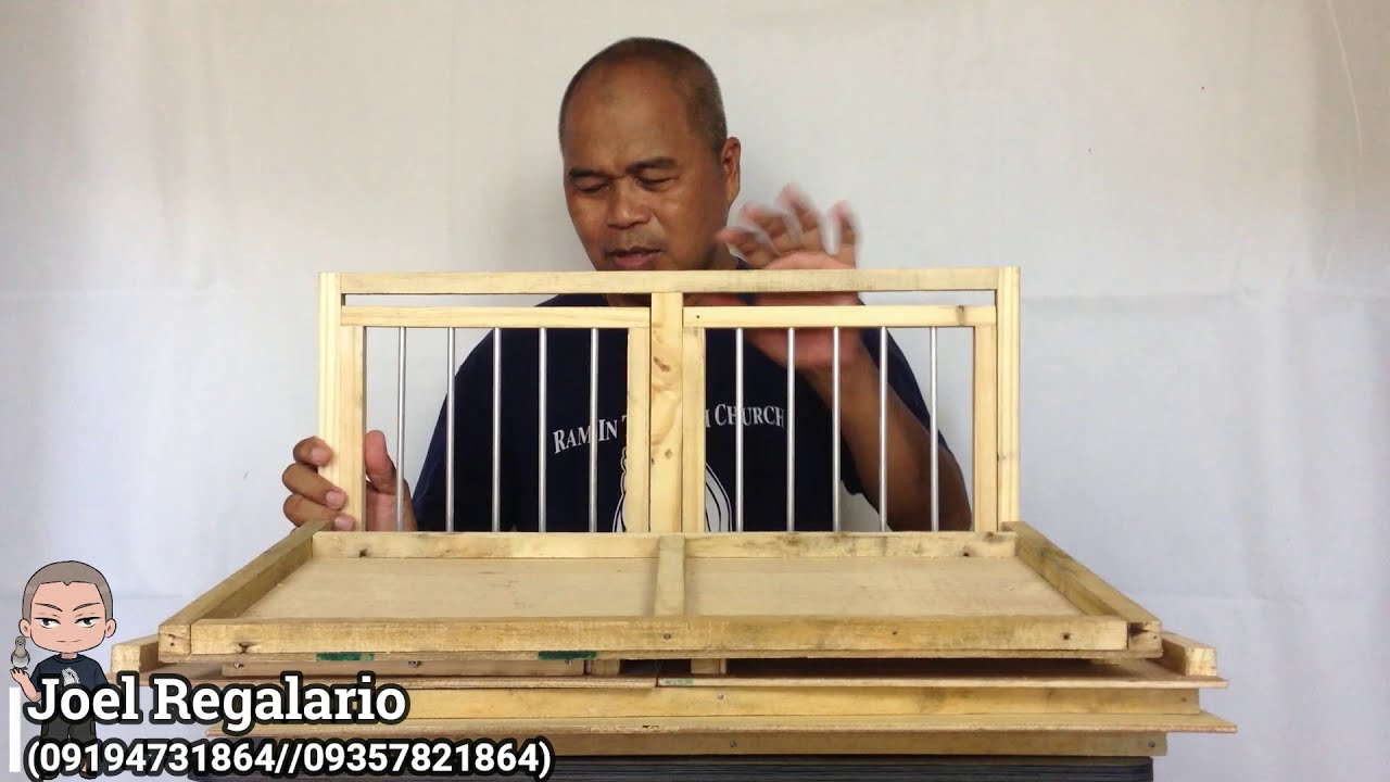 How to Assemble and Possible Use of Pigeon Widowhood Box