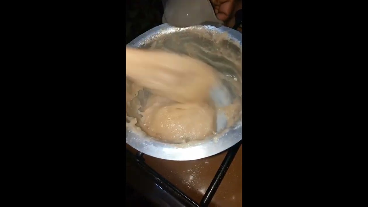 I tried cassava ugali( fufu) wueeh!😩hii kitu ina wenyewe.