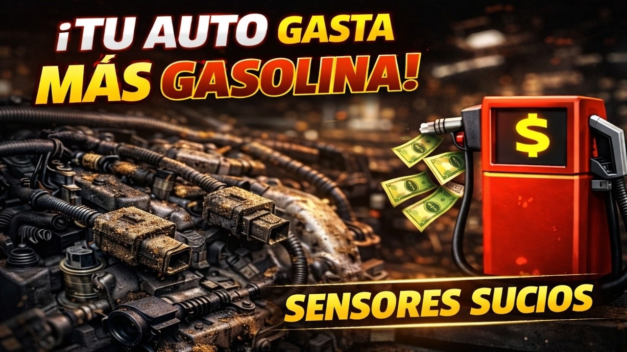¿Tu Auto Gasta Mucha Gasolina? Estos 12 Sensores Podrían Ser el Problema