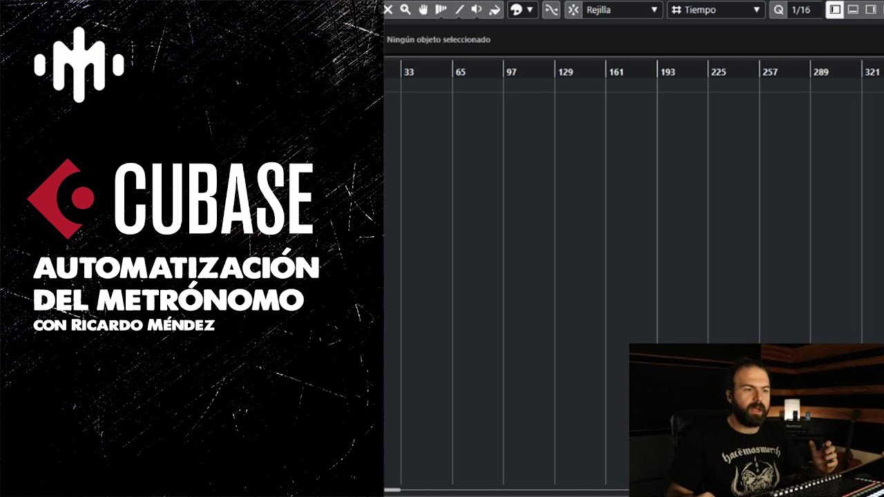 CUBASE - Como automatizar el metrónomo y el marcador de compás