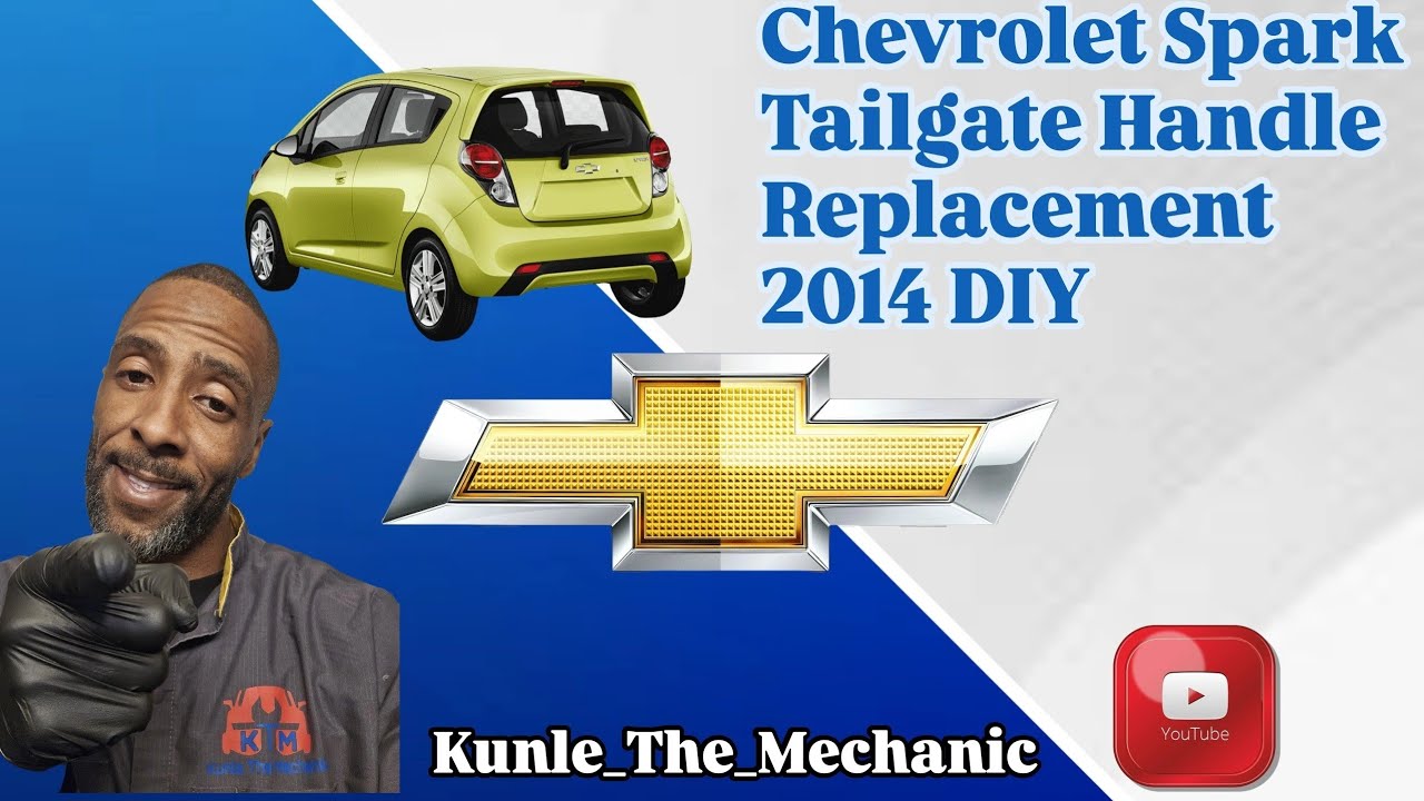 Chevrolet spark tailgate handle replacement DIY