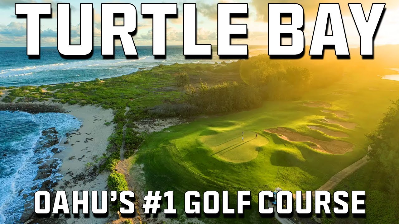 I played Oahu's BEST Golf Course | Turtle Bay Palmer Course