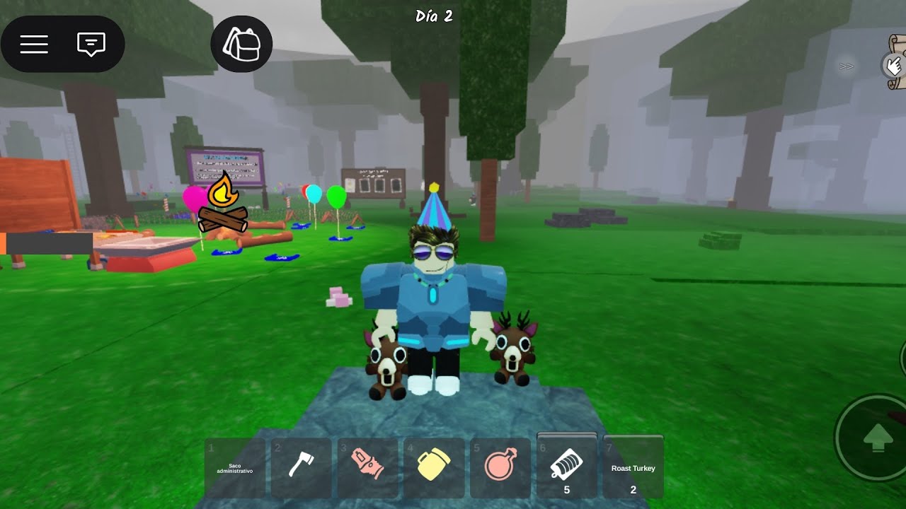 Esta es la parte 4 del admin abuse de 99 noches en el bosque 