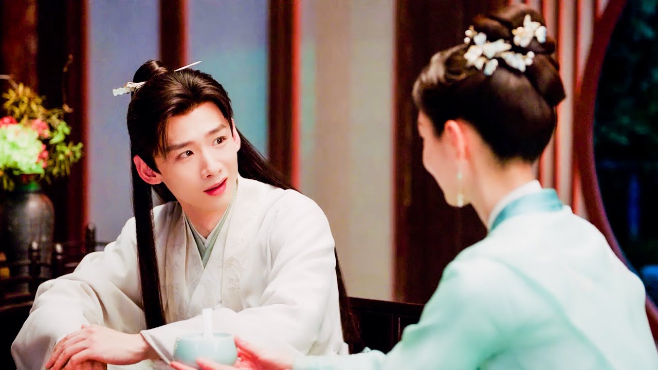 灰姑娘一改往日彪悍端上糖水討好少爺，少爺表面鎮定，心裡卻樂開花！#長風渡 #白敬亭💖#宋軼