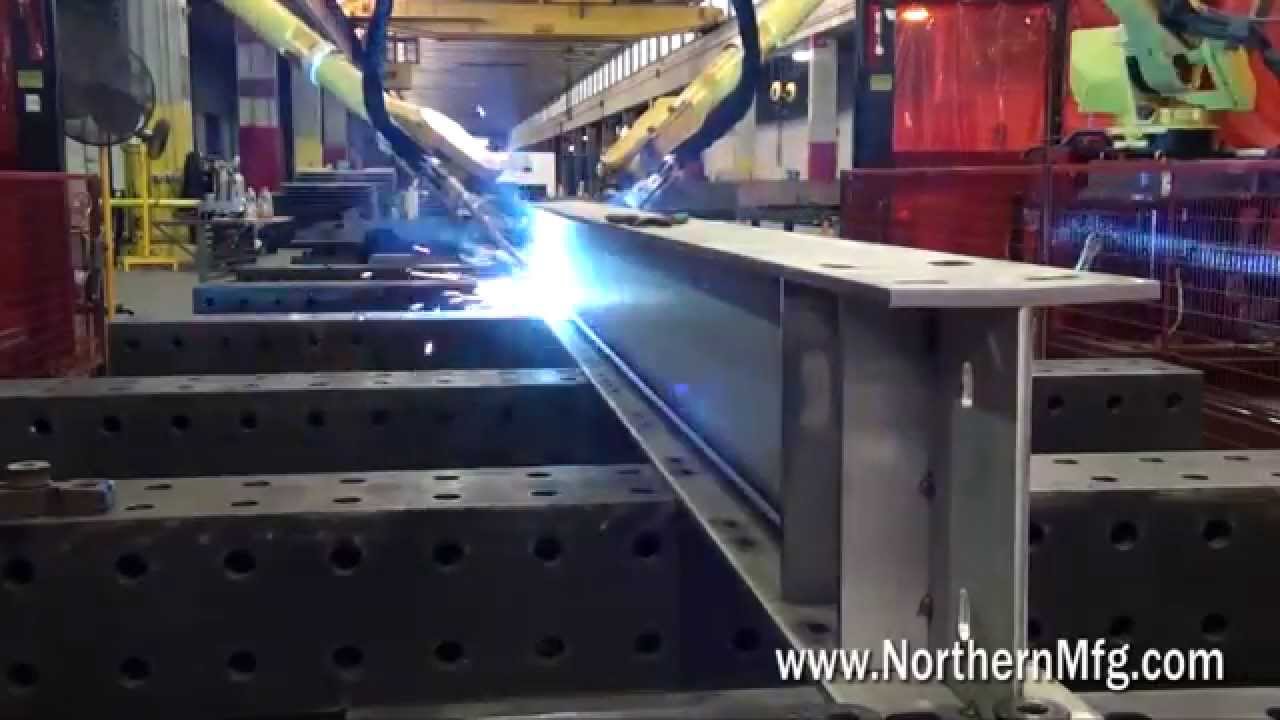 Custom Fabricated Stainless Steel I-Beam
