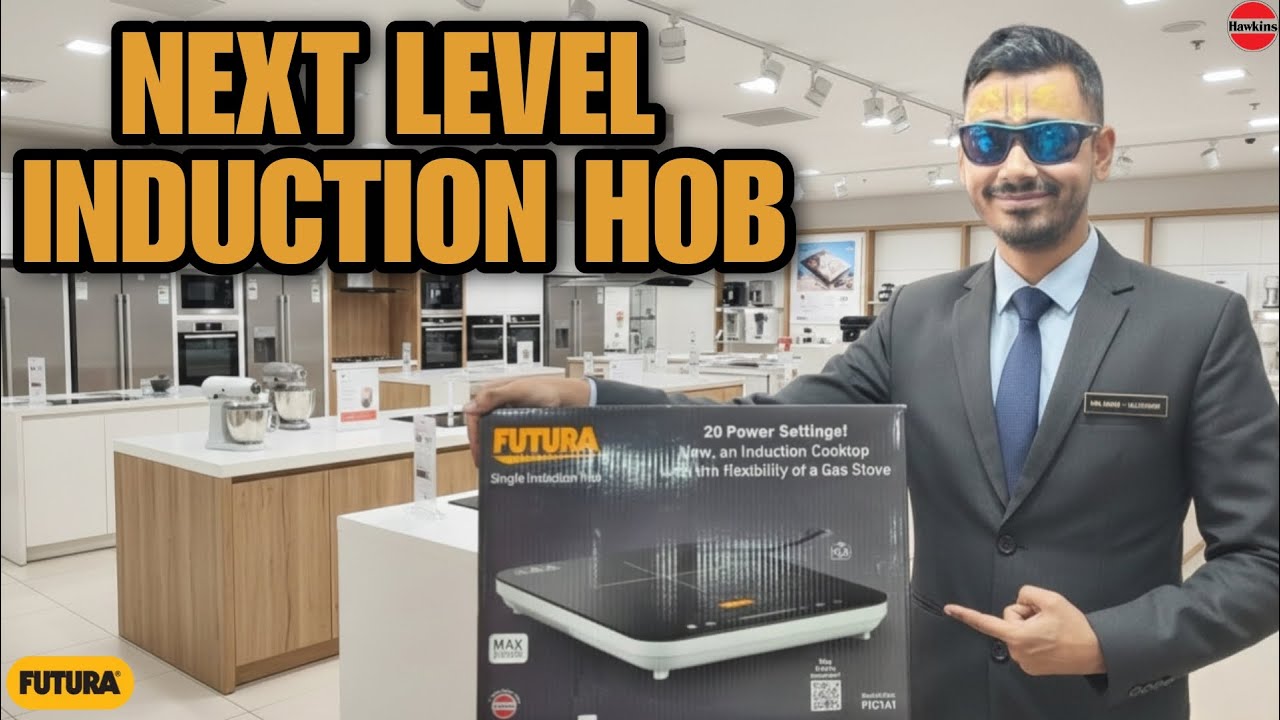 Hawkins Futura New Launch Single Hob Induction Cooktop FIC1A1 The Future of Cooking POWERFUL 2000W