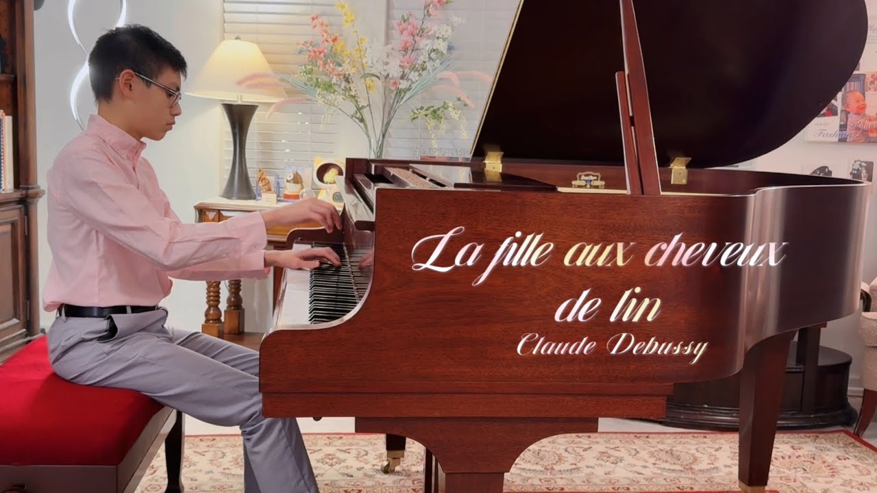 Debussy: La fille aux cheveux de lin, Preludes Op.1, No.8 德布西-棕髮少女 (Dylan Lin, 13)