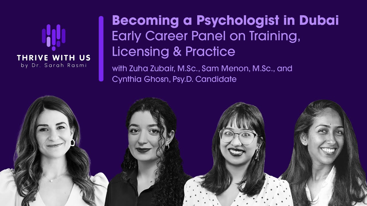 Becoming a Psychologist in Dubai | Early Career Panel on Training, Licensing & Practice