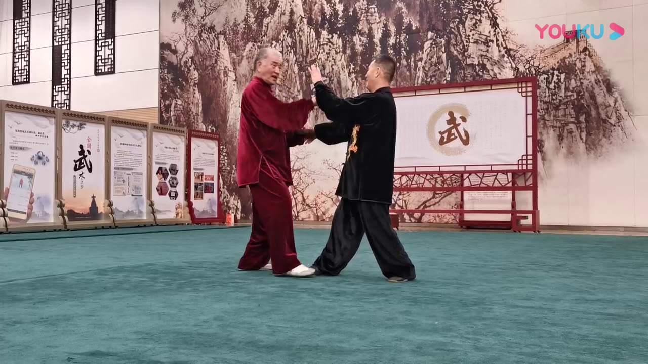 Cheng Pai Bagua Master Liu Jingru刘敬儒 lecturing on 