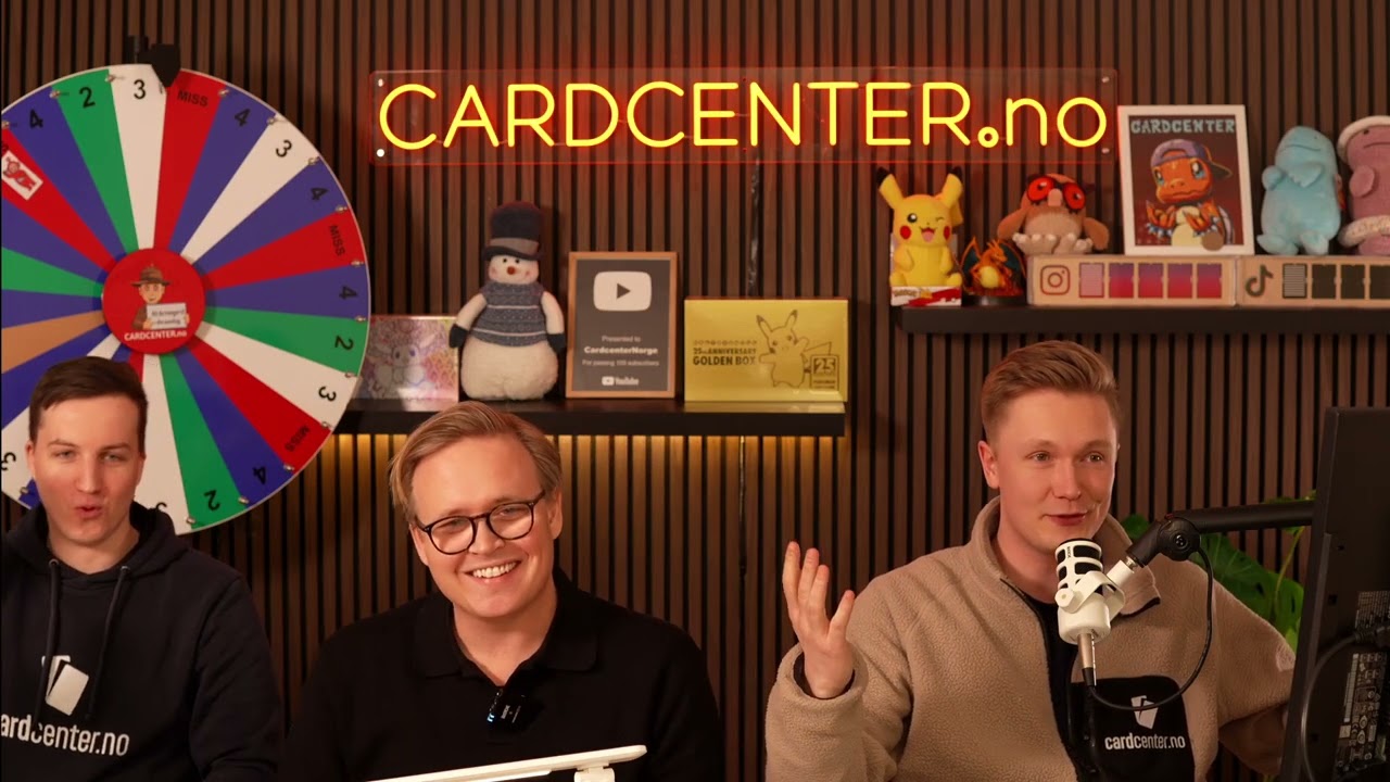 BESØK av Vidar Villa! I dag skal vi jakte BIG HITS!  | Cardcenter |