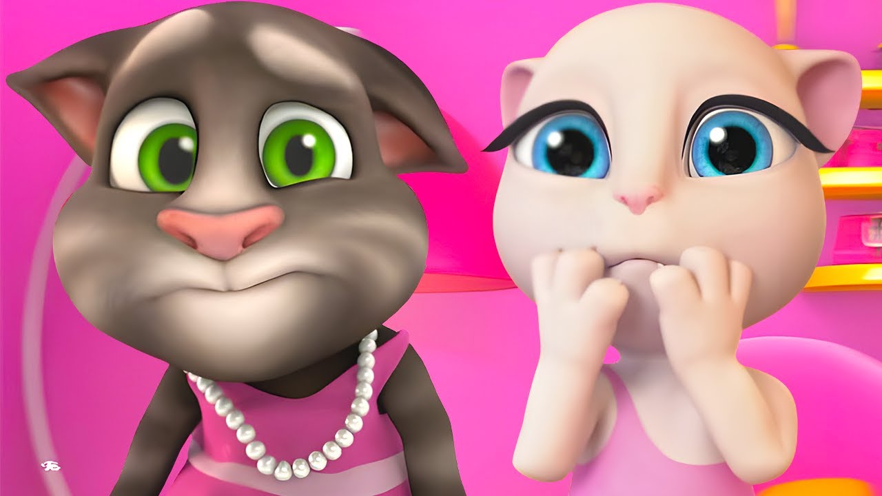 TOM'S NEW LOOK! 🤩 ❤️ | TALKING TOM SHORTS | WildBrain Kids