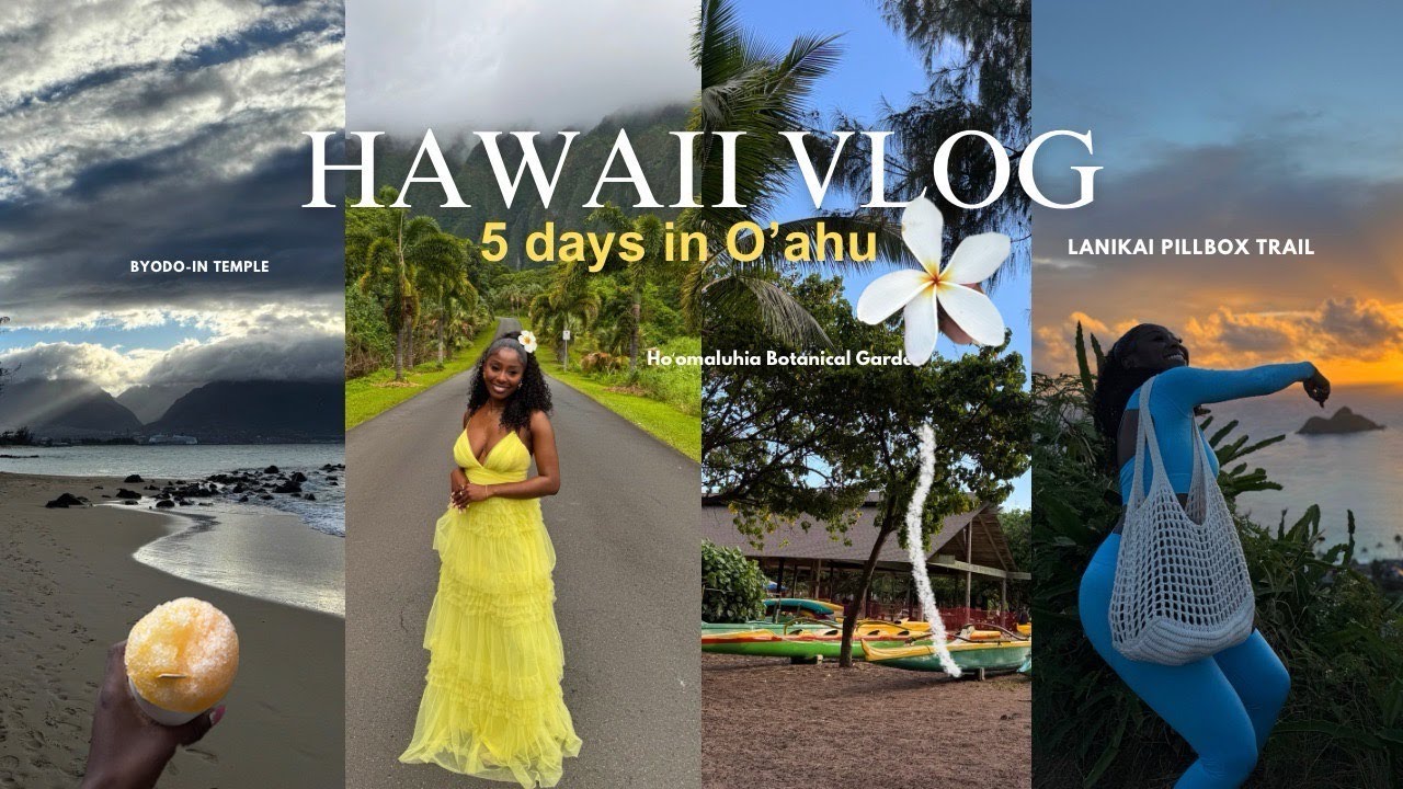 Birthday/Girls Trip to Hawaii 2025|  First time in Honolulu + Hiking+ Beaches +Waimea Falls+ + MORE