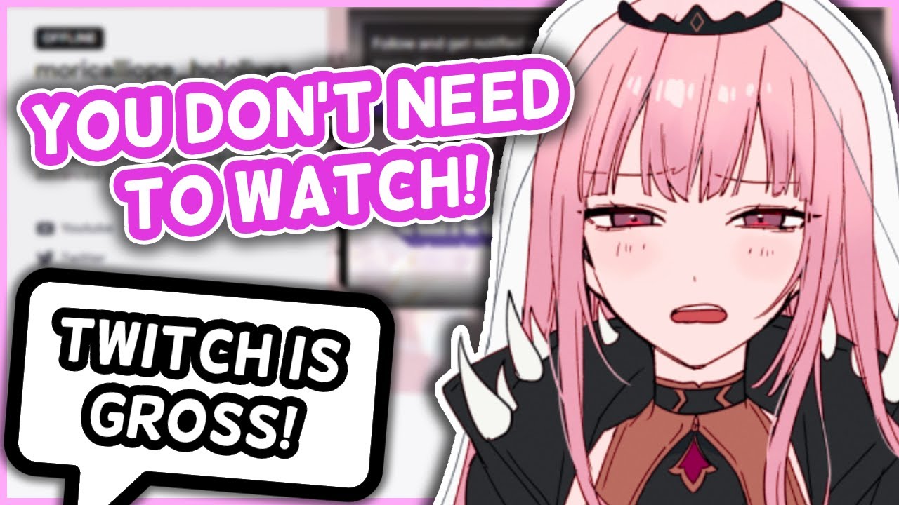 Calli Is Going To Stream On Twitch and Tells Chat Why She Made This Decision | HololiveEN Clips